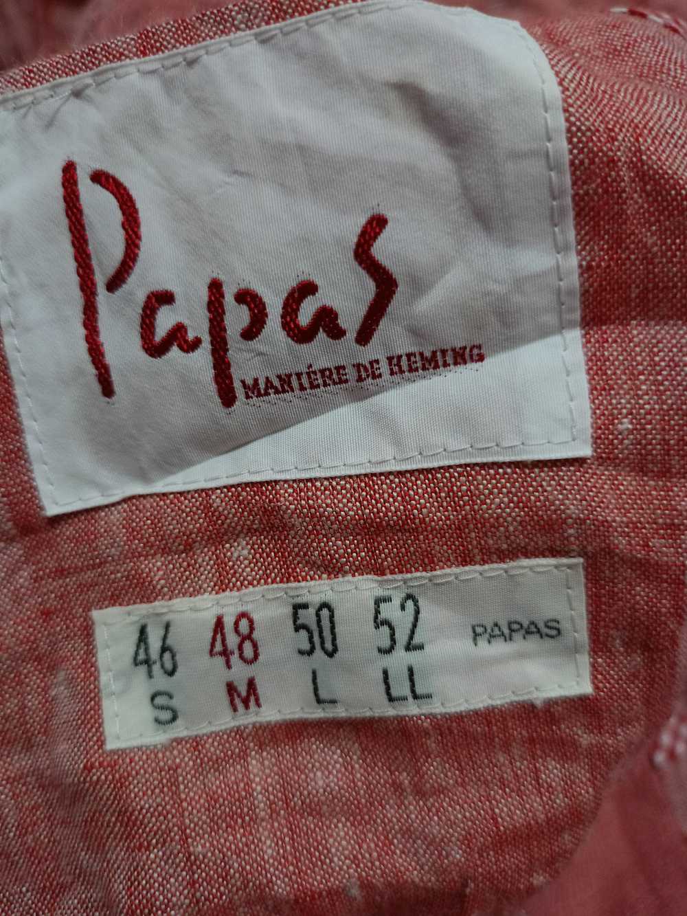 Japanese Brand Papas Maniere De Heming X like Kap… - image 6