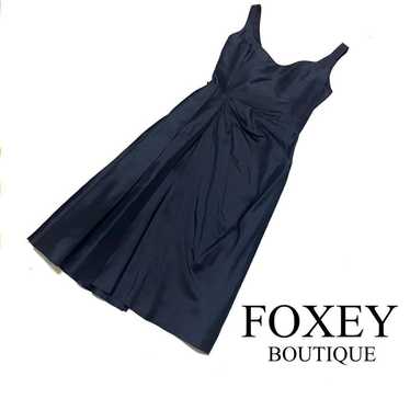 Foxey Boutique One-Piece Dress 100% Silk Shantung - image 1