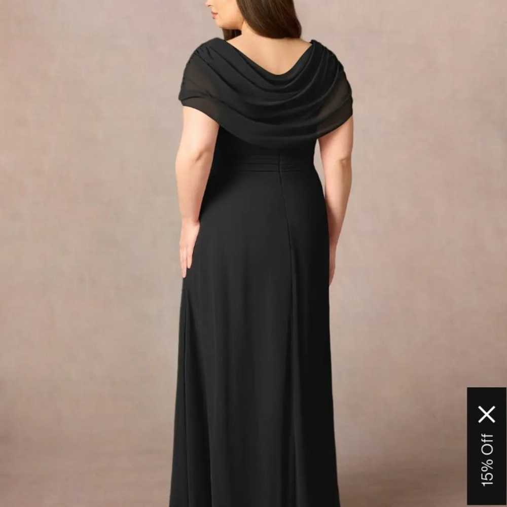 Size 20 formal black dress - image 6