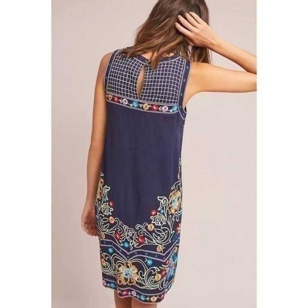 Maeve Anthropogie Kira Embroidered Tunic Dress SZ… - image 3