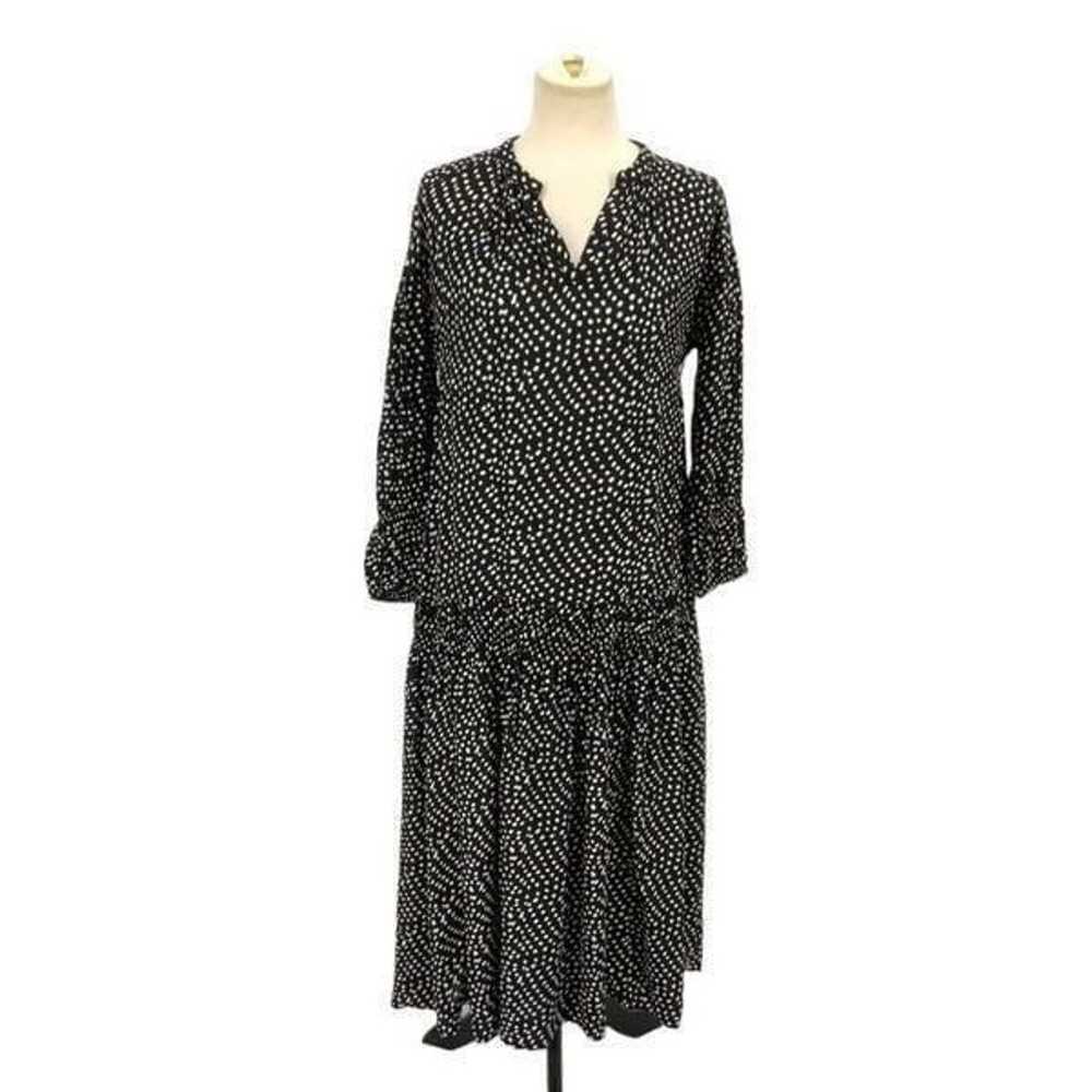 Apiece Apart Ela Maxi Dress Black Dot Size Small … - image 2