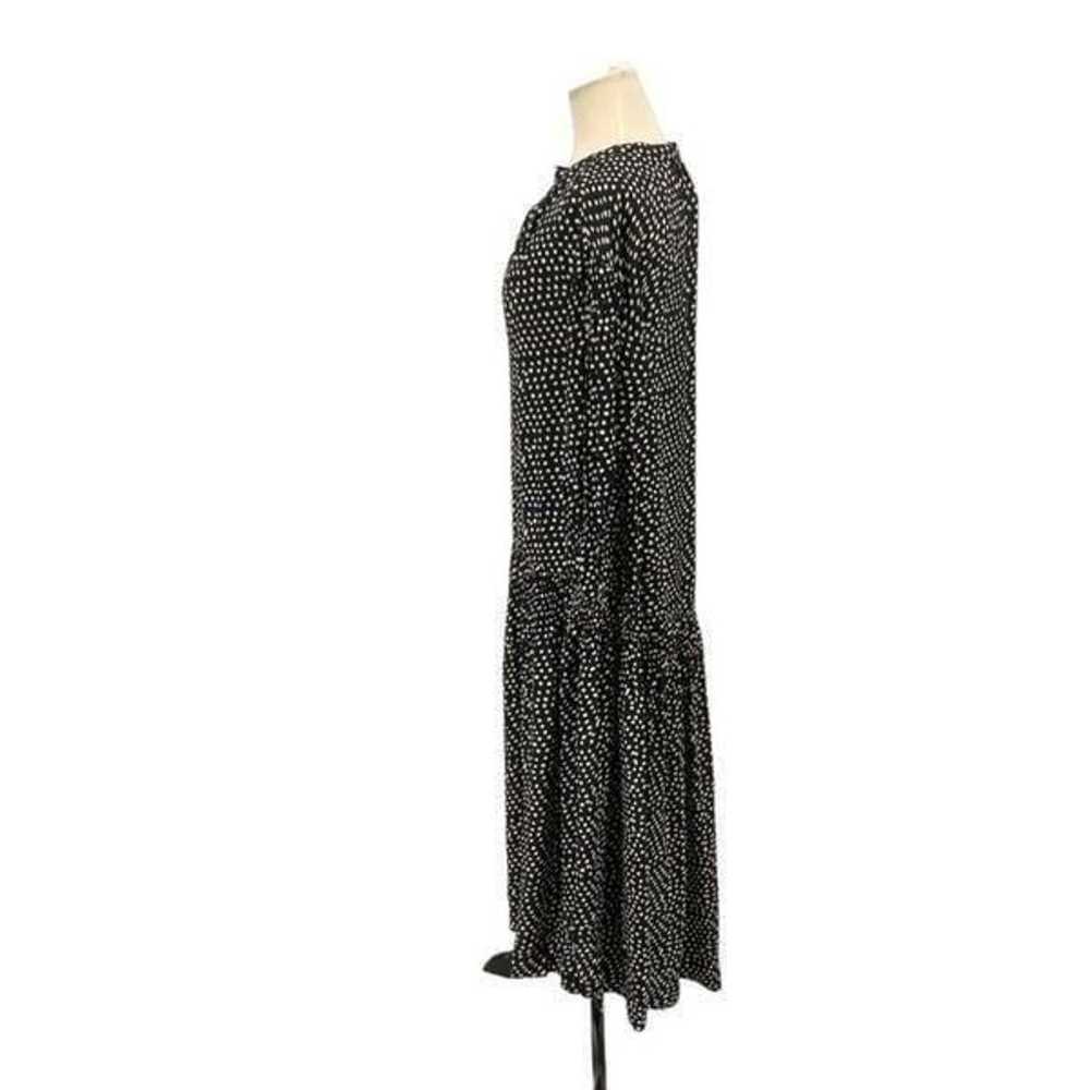 Apiece Apart Ela Maxi Dress Black Dot Size Small … - image 5