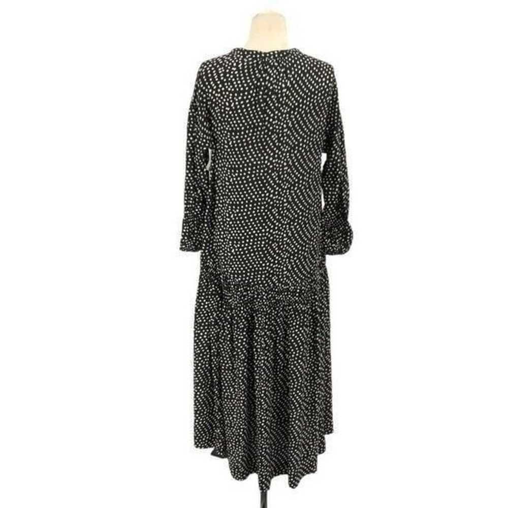 Apiece Apart Ela Maxi Dress Black Dot Size Small … - image 8