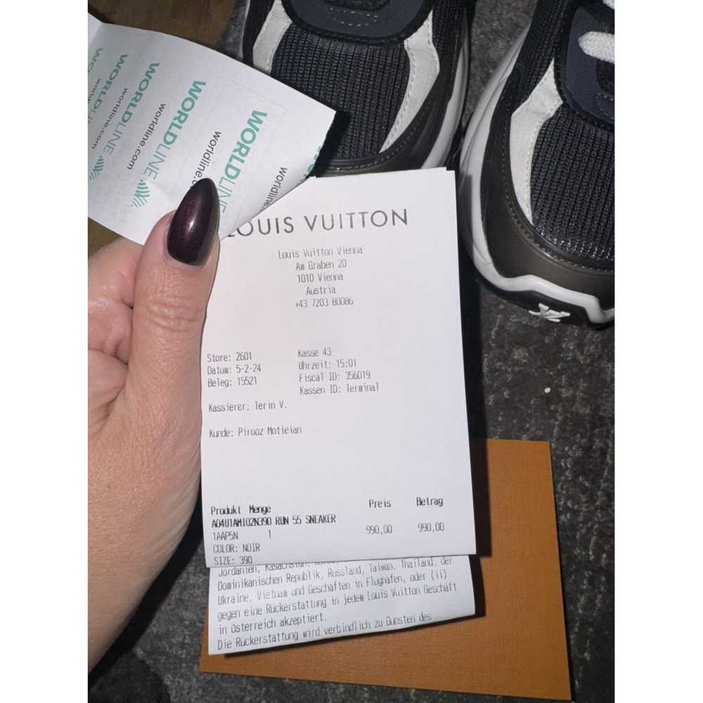 Louis Vuitton Run 55 leather trainers - image 8