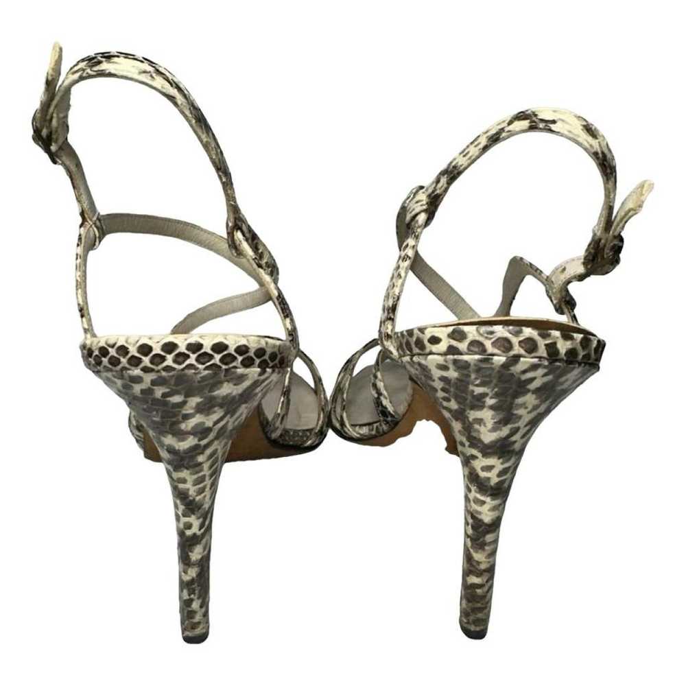 Manolo Blahnik Lizard heels - image 1