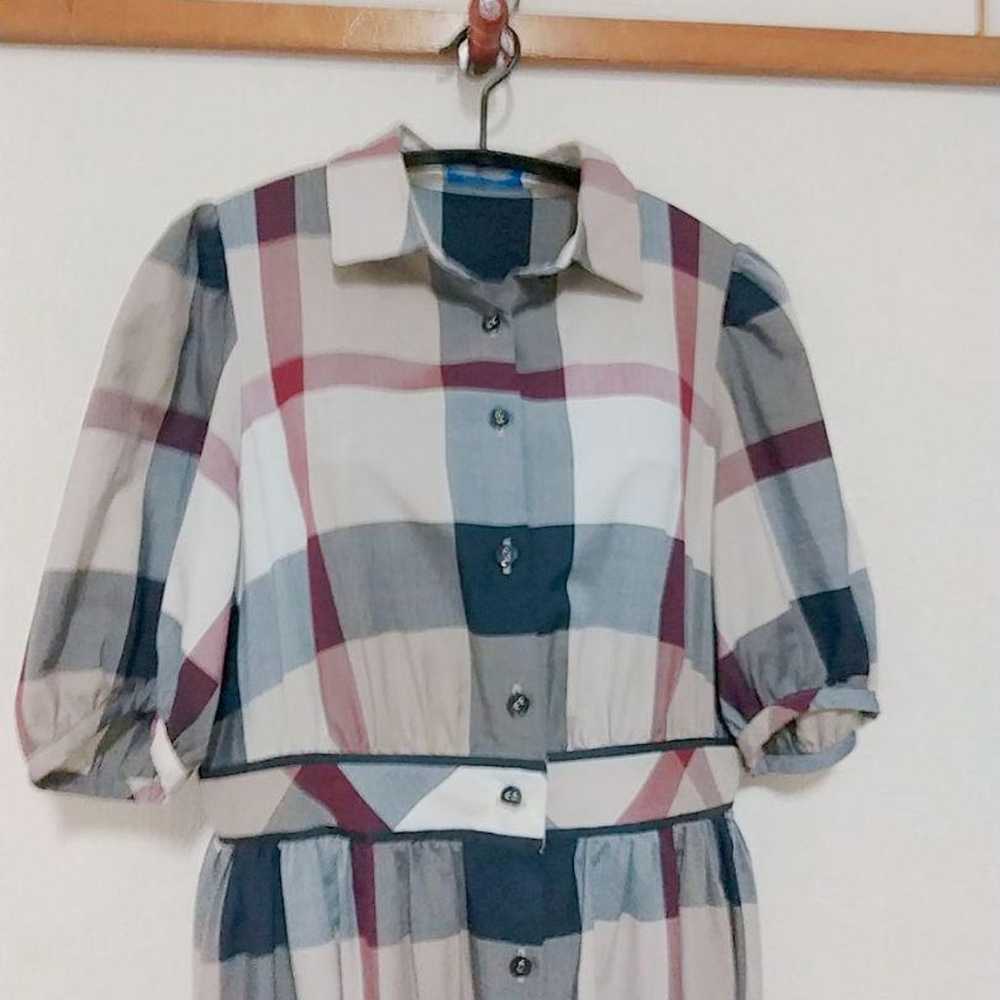 【BLUE LABEL CRESTBRIDGE】Shirt Dress (ribbon missi… - image 4