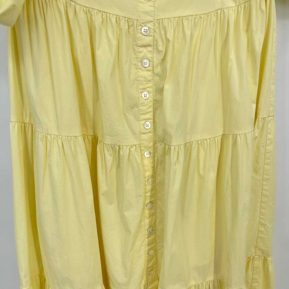 STAUD | Elio Pale Yellow Puff Sleeve Cottagecore … - image 9