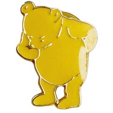 Classic Winnie The Pooh Enamel Pin Vintage 1990s … - image 1