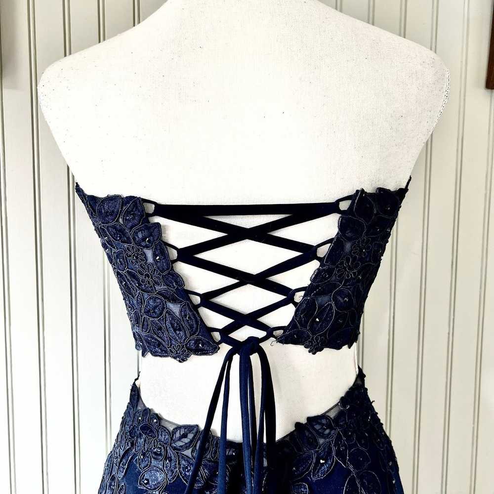 Favianna Strapless Corset 2 Piece Jersey Evening … - image 8