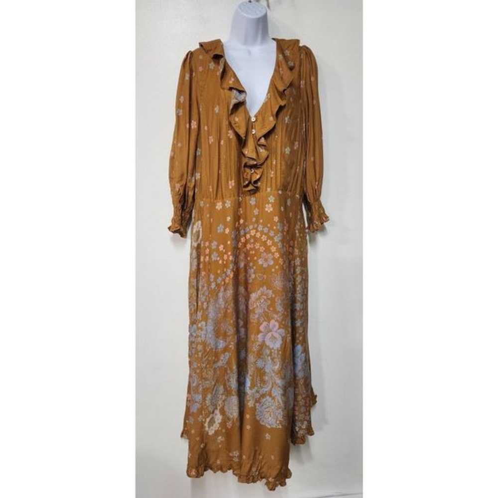 Free People Talsey Maxi Dress  Size M. B-10 - image 3