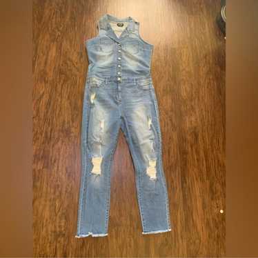 Bebe Jean jumpsuit