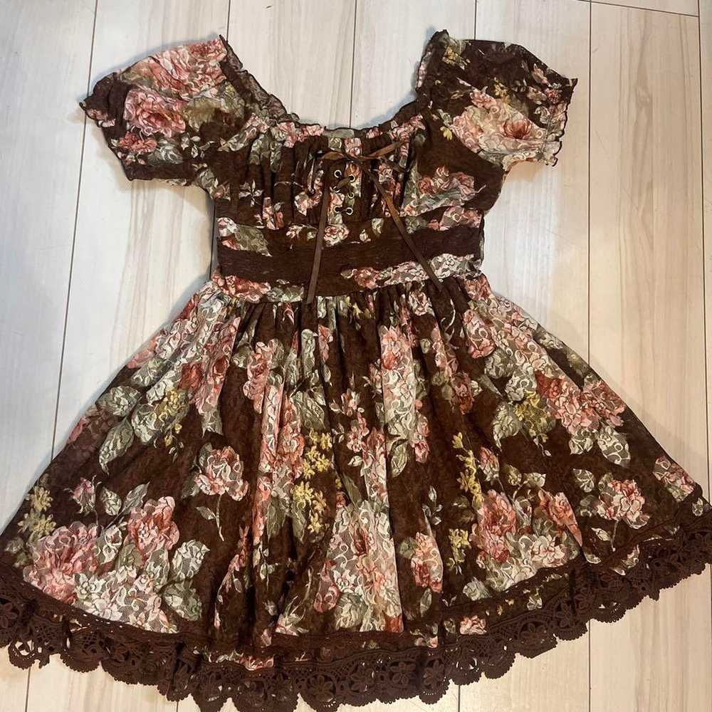 Liz Lisa☆Dress☆Floral Pattern☆Lace☆ - image 1