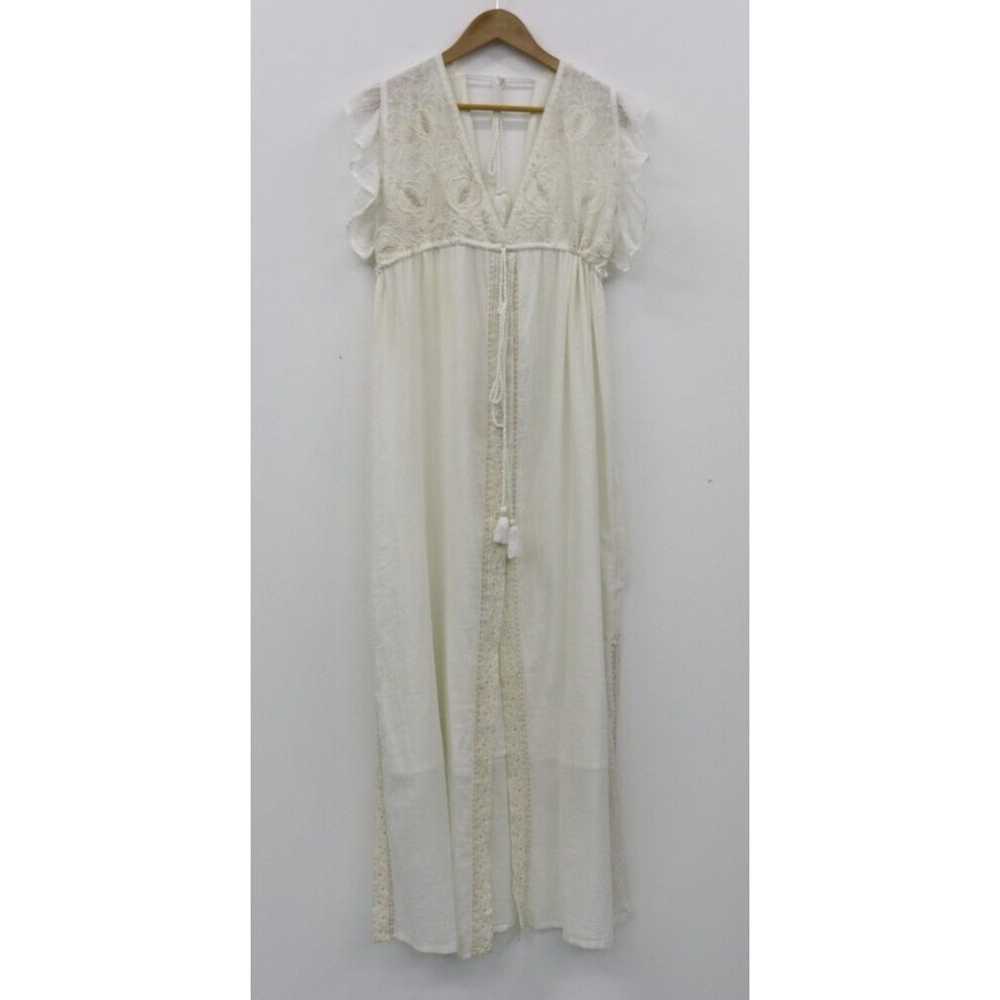 M.A.B.E Stunning Slub Cotton Hippy Boho Dress Med… - image 7