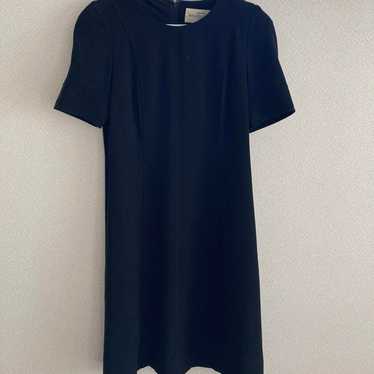 Balenciaga Paris black one-piece dress.