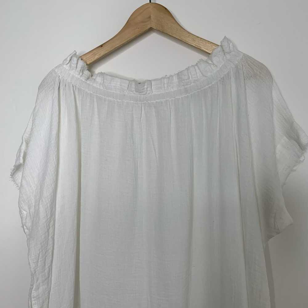 Mikoh Mirakami Cover Up Kaftan Bone White Womens … - image 7