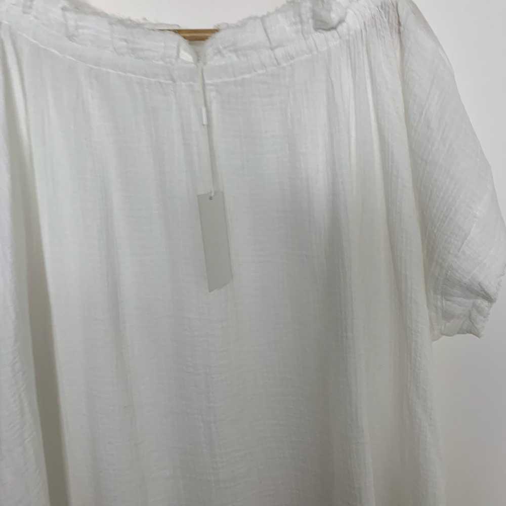 Mikoh Mirakami Cover Up Kaftan Bone White Womens … - image 9