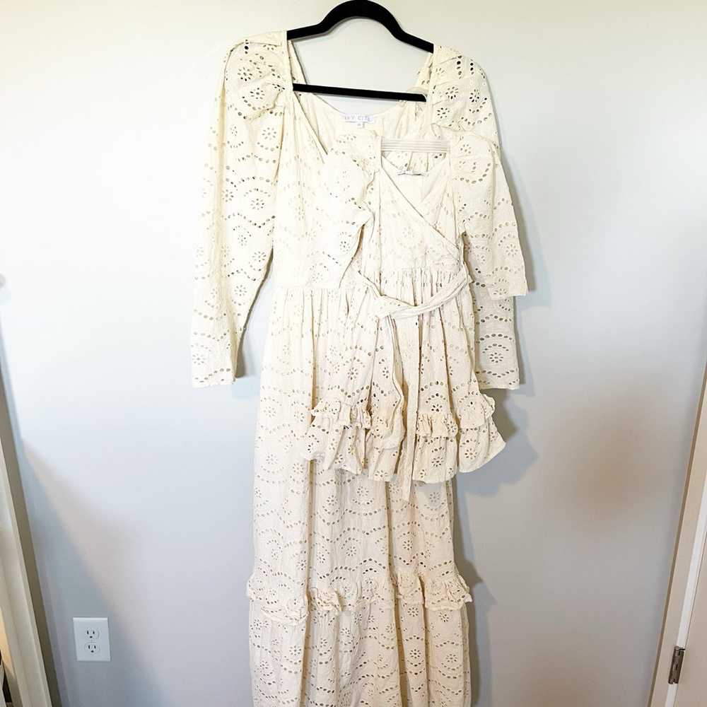 Ivy City Co ava dress mom and me eyelet matching … - image 2