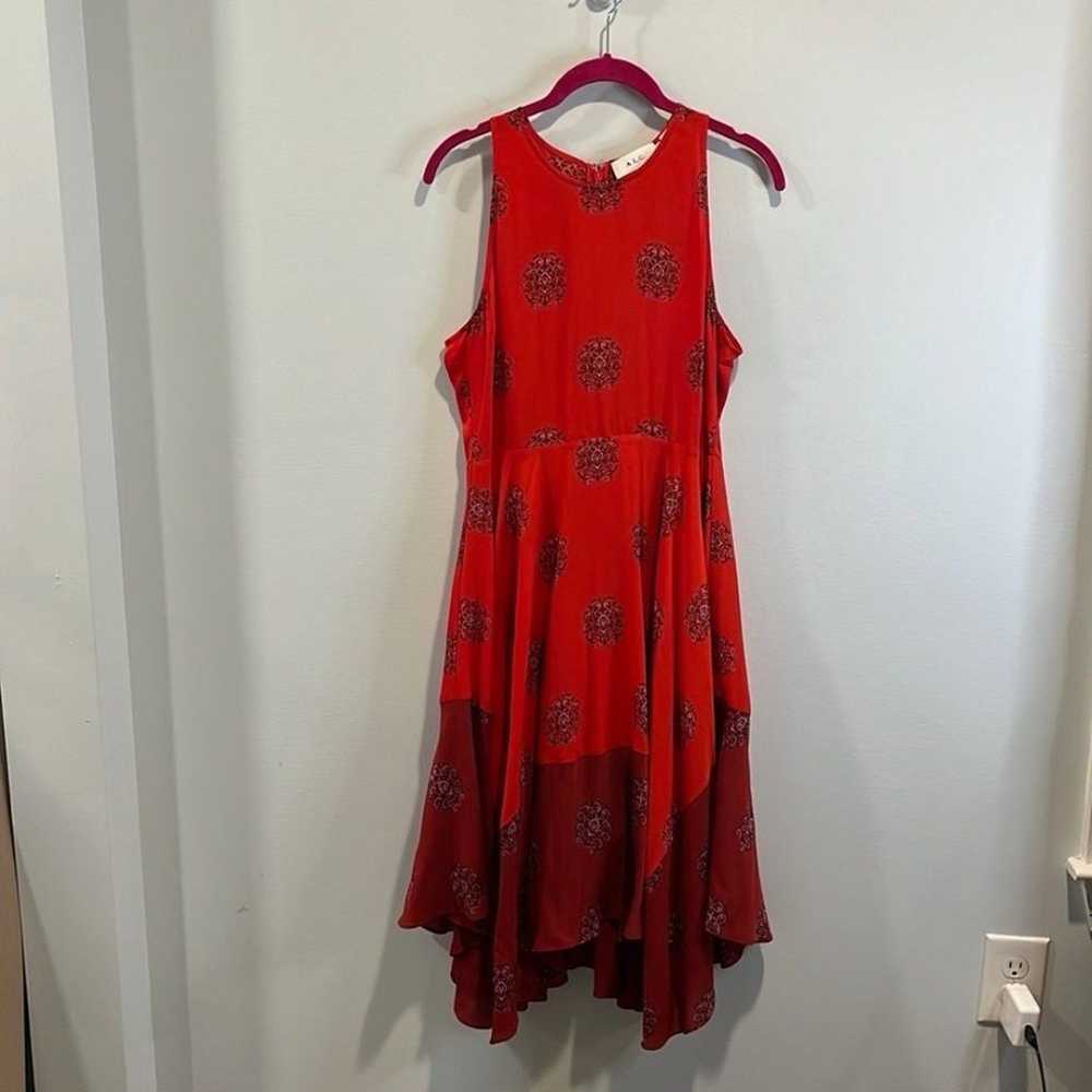 A.L.C “Elisa” red handkerchief dress 8 - image 3