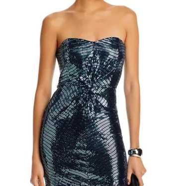 Ramy Brook Women's Daya Sequined Strapless Minidr… - image 1