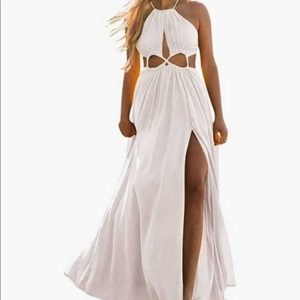 NEW The Cutout Halter Maxi Dress - image 1