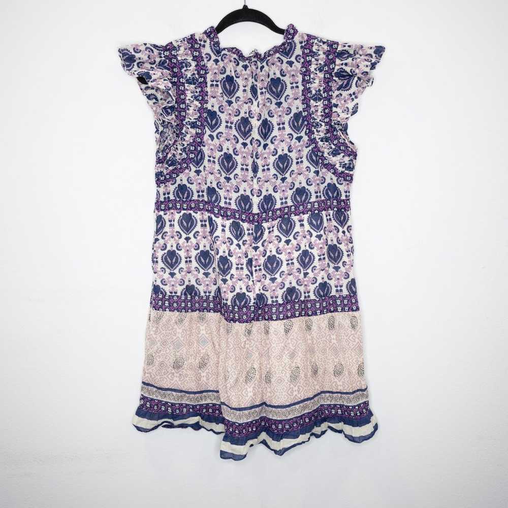 SEA NEW YORK Brigitte Tunic Dress Violent Ikat Ca… - image 2