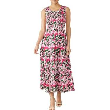 Banjanan Isha Maxi Dress In Pink Size Large Barbi… - image 1