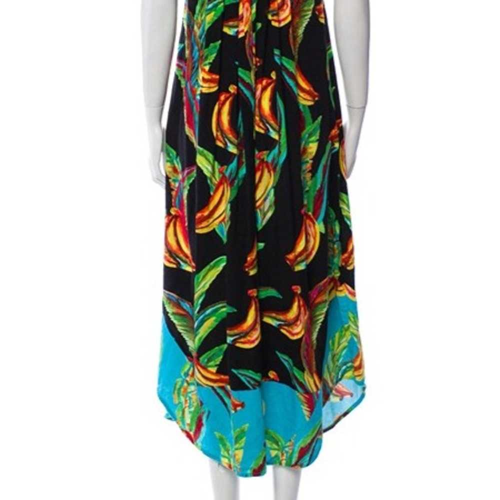 FARM RIO Banana Printed Long Maxi Dress Size: Lar… - image 10