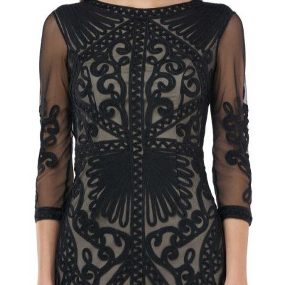 JS Collection Sheer Soutache Dress sz 12 - image 2