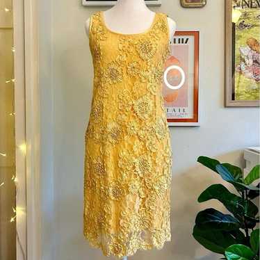 Escada Sunshine Yellow Gold Cinched Waist Zip hotsell Up Size 42