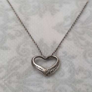 Tiffany Open Heart Necklace TIFFANY&Co.