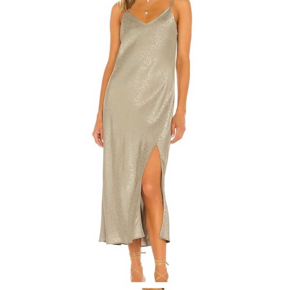 Show Me Your Mumu Zio Dress in Sage Cheetah - image 1