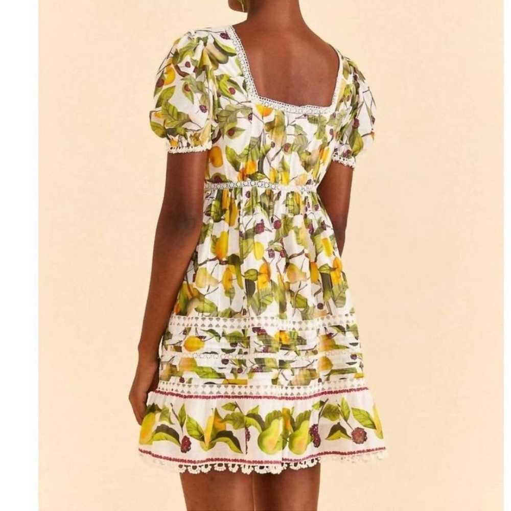 NEW! FARM Rio Orchard floral-print mini dress, SI… - image 3