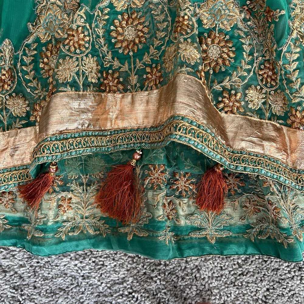 Maria B Mbroided Formal Pakistani dress - image 10