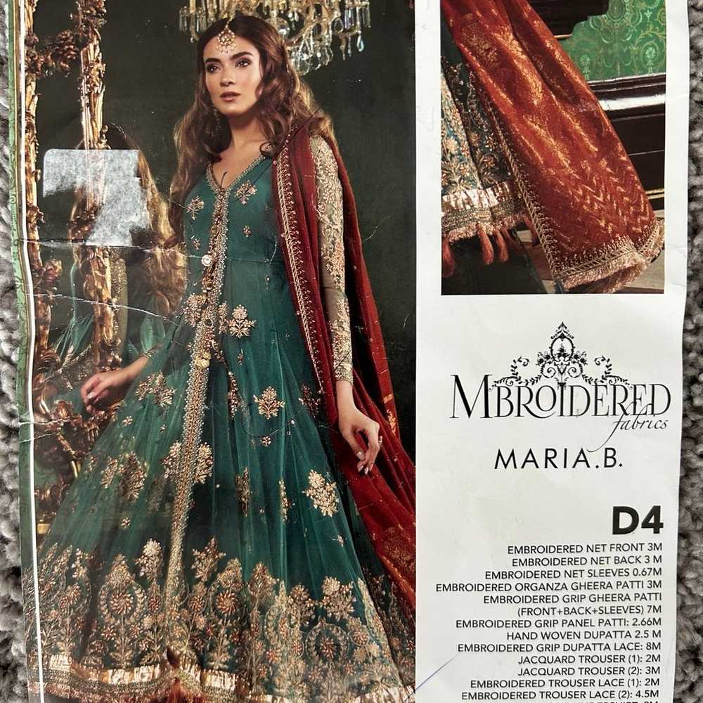 Maria B Mbroided Formal Pakistani dress - image 1