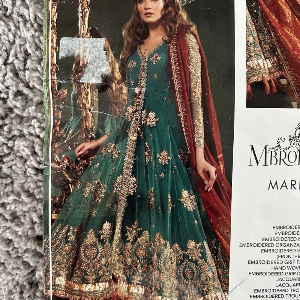 Maria B Mbroided Formal Pakistani dress - image 2