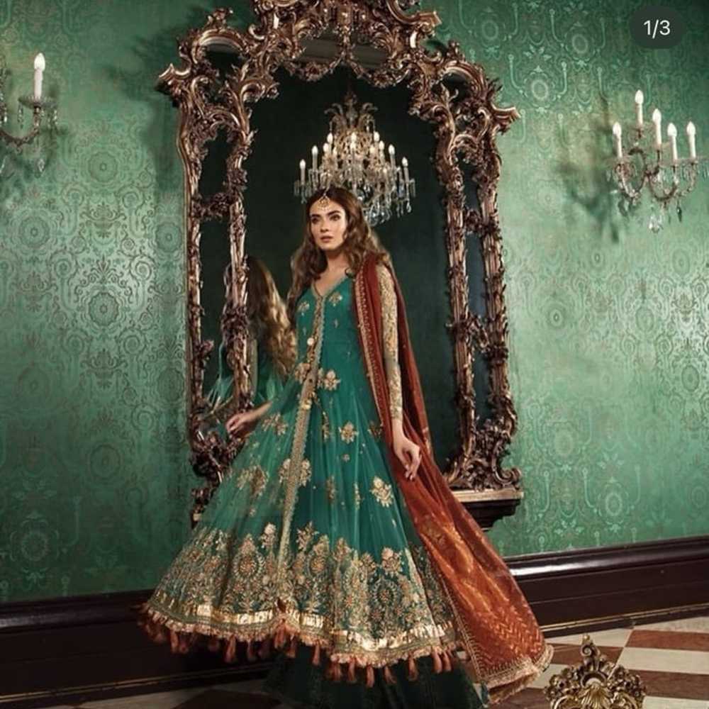 Maria B Mbroided Formal Pakistani dress - image 3