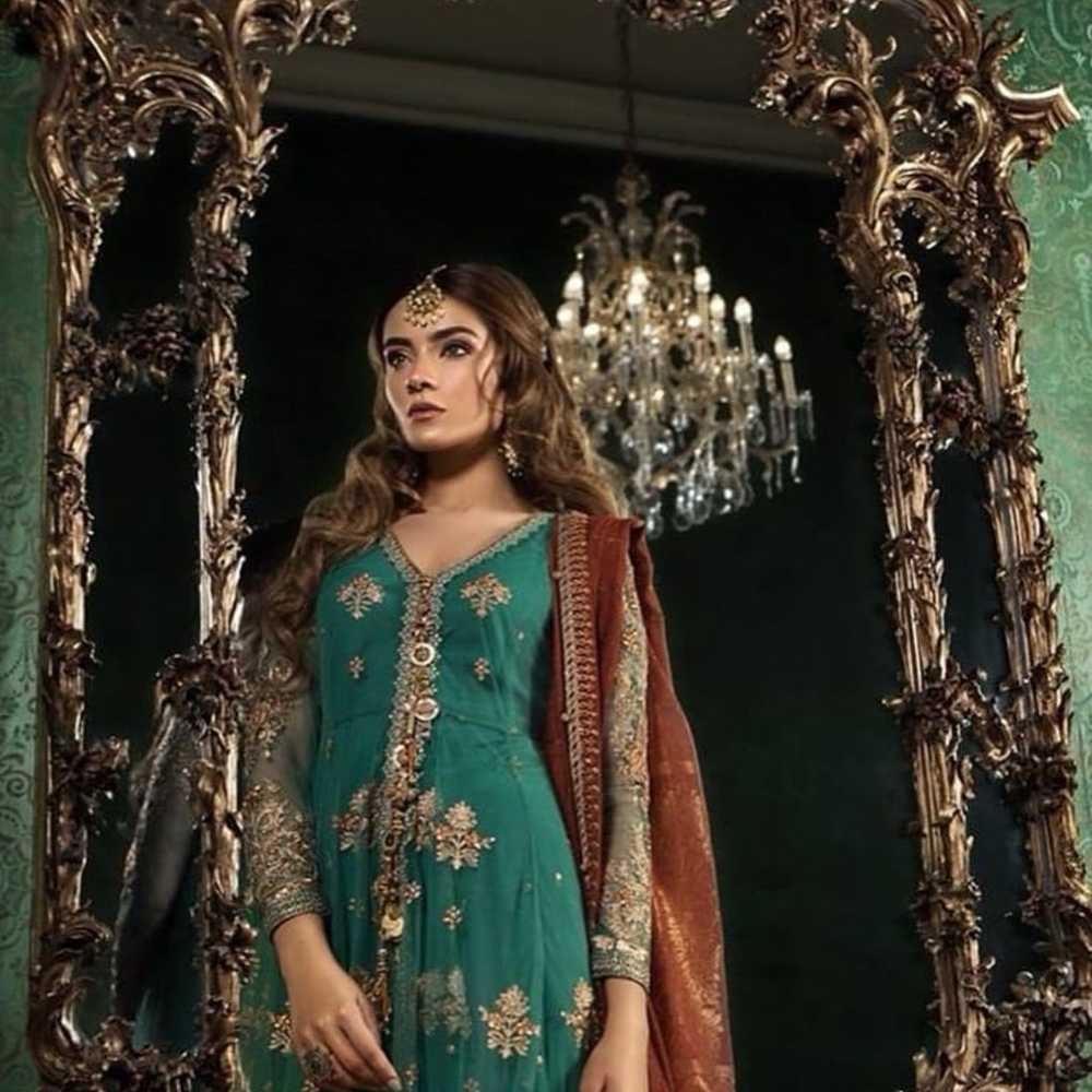 Maria B Mbroided Formal Pakistani dress - image 4