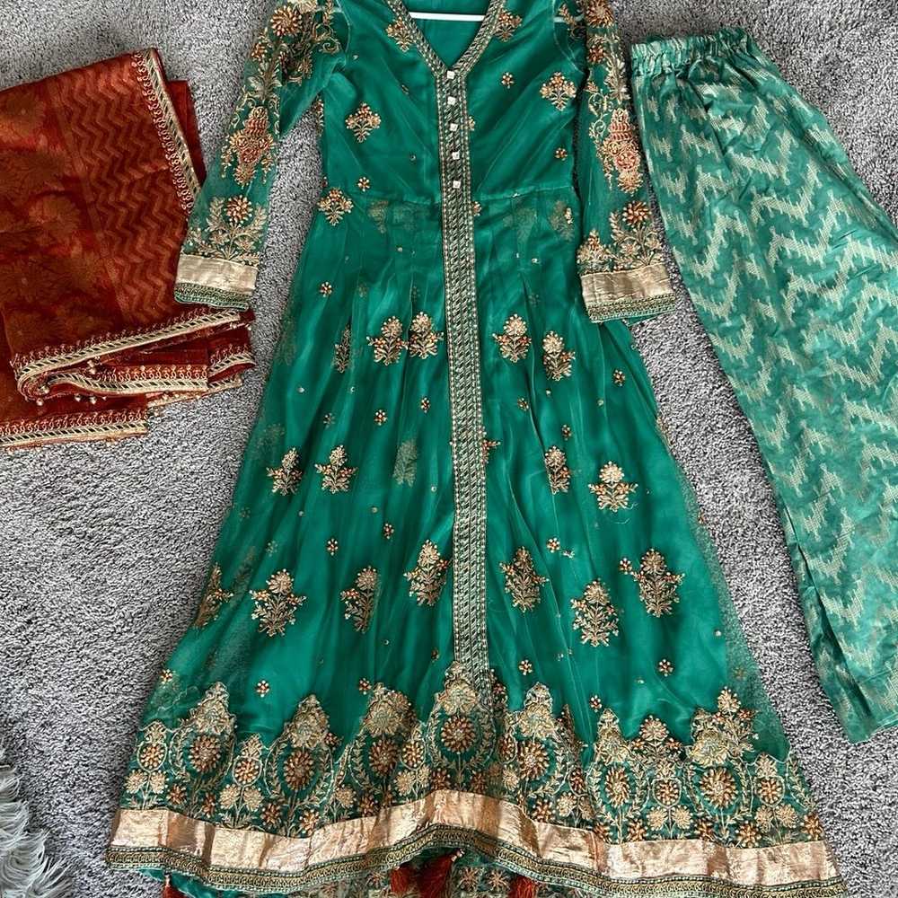 Maria B Mbroided Formal Pakistani dress - image 5