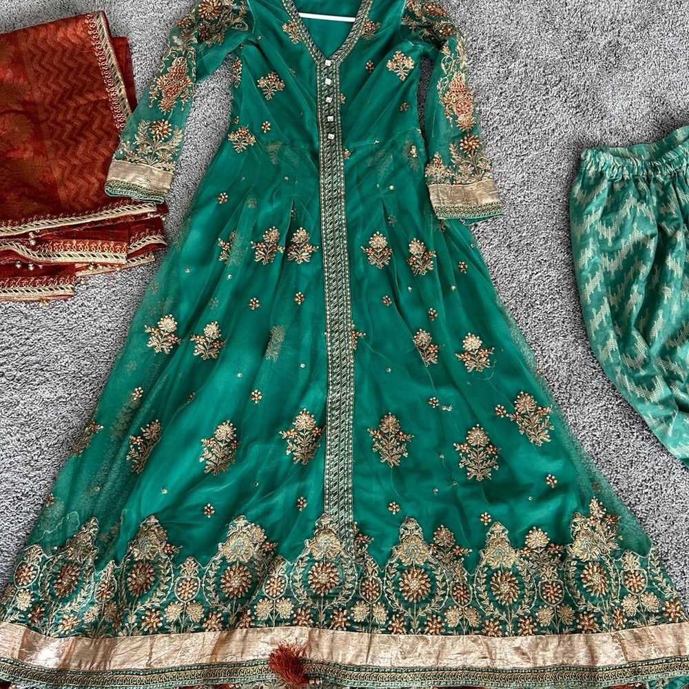 Maria B Mbroided Formal Pakistani dress - image 6