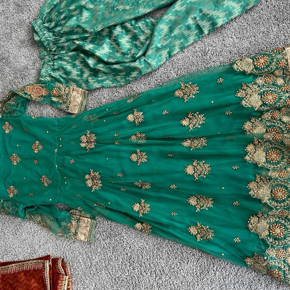 Maria B Mbroided Formal Pakistani dress - image 7