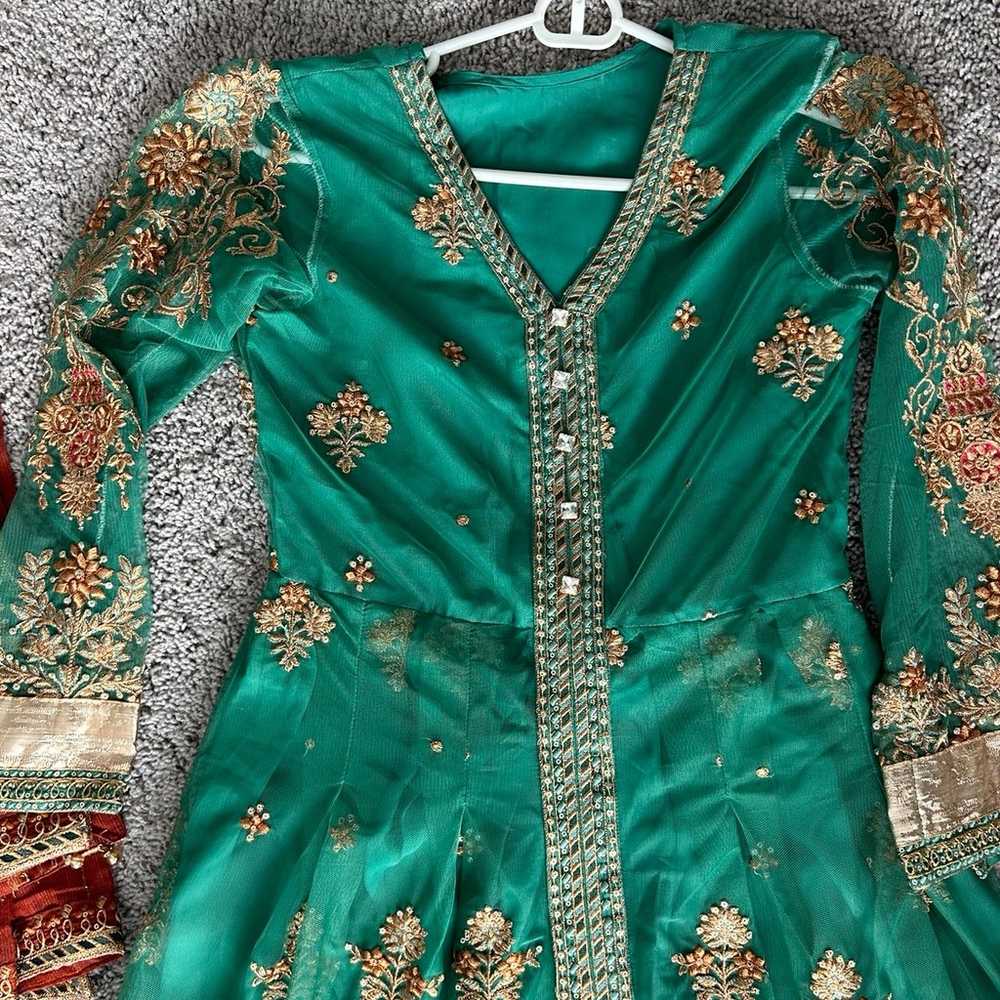 Maria B Mbroided Formal Pakistani dress - image 8