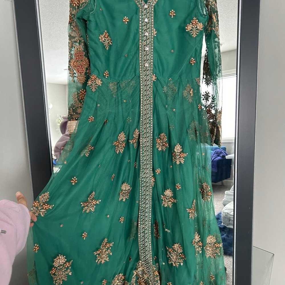 Maria B Mbroided Formal Pakistani dress - image 9