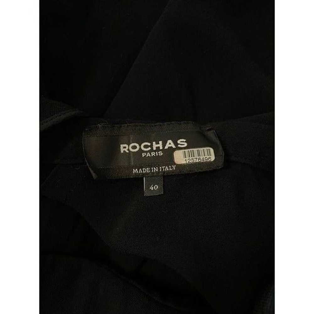 Rochas Abito Passport Dress Black Womens Size IT … - image 9