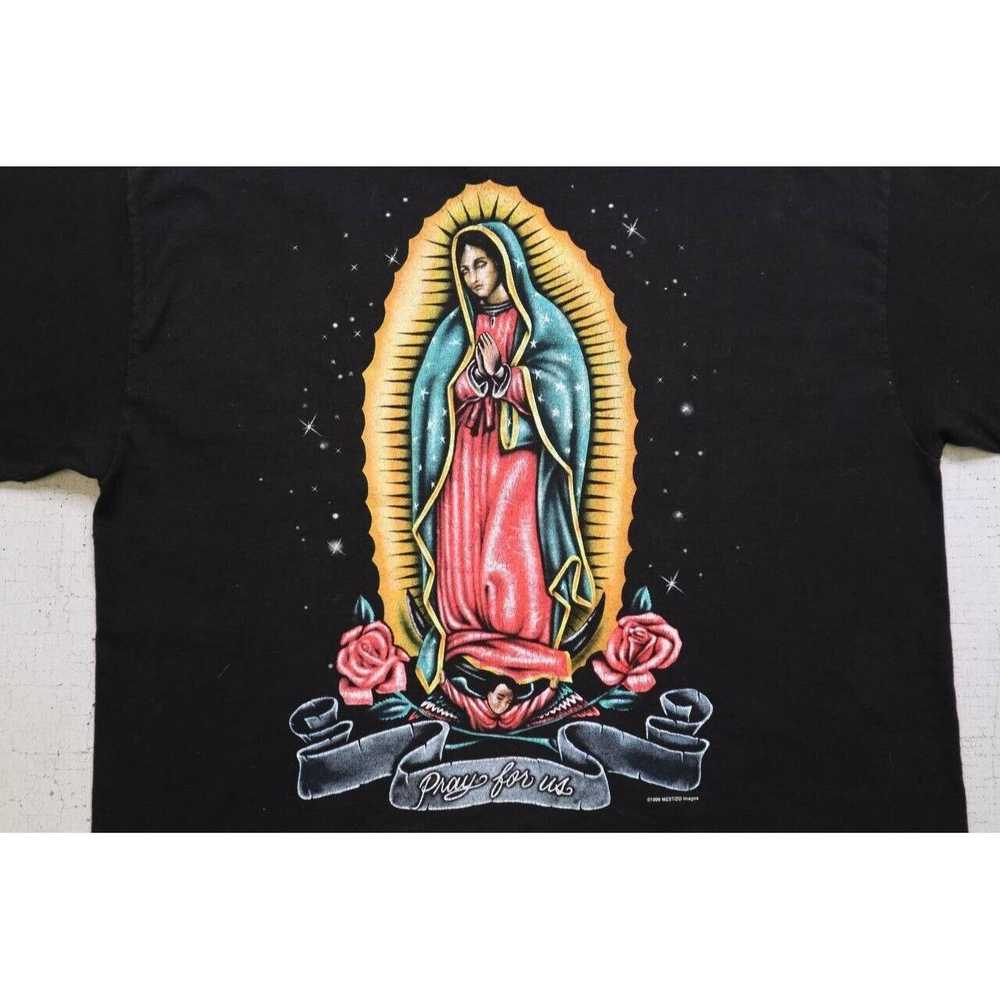 Aaa VTG 90s Virgen De Guadalupe Virgin Mary Pray … - image 7