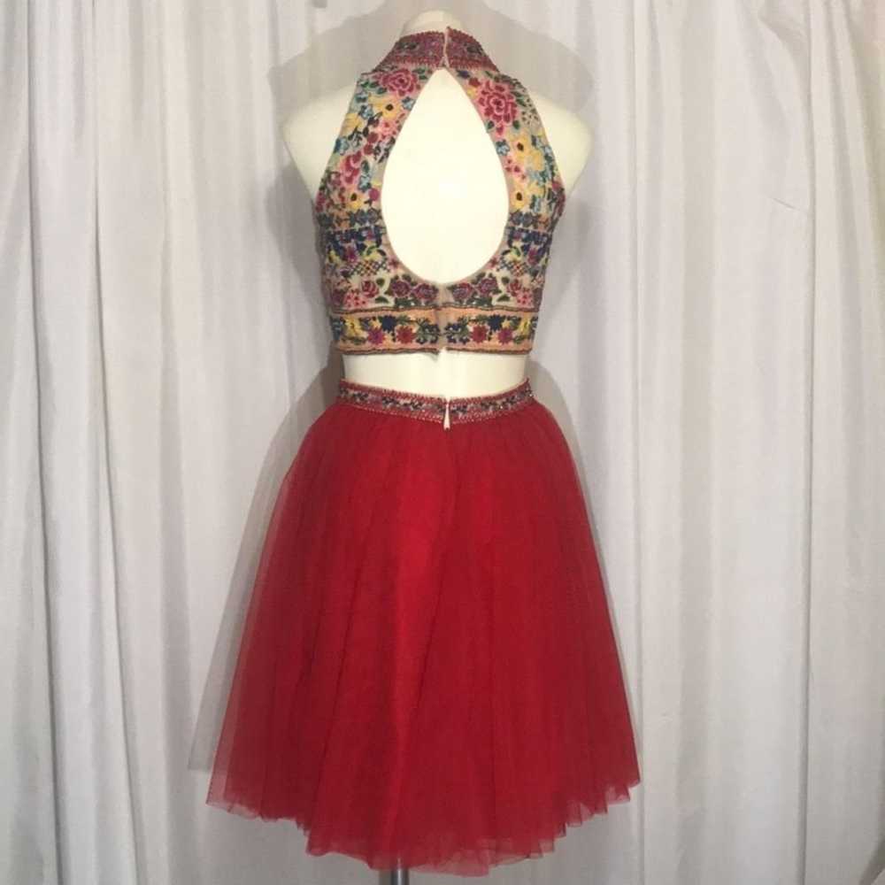 SHERRIE HILL TWO PIECE PROM SKIRT SET SZ 6 - image 3