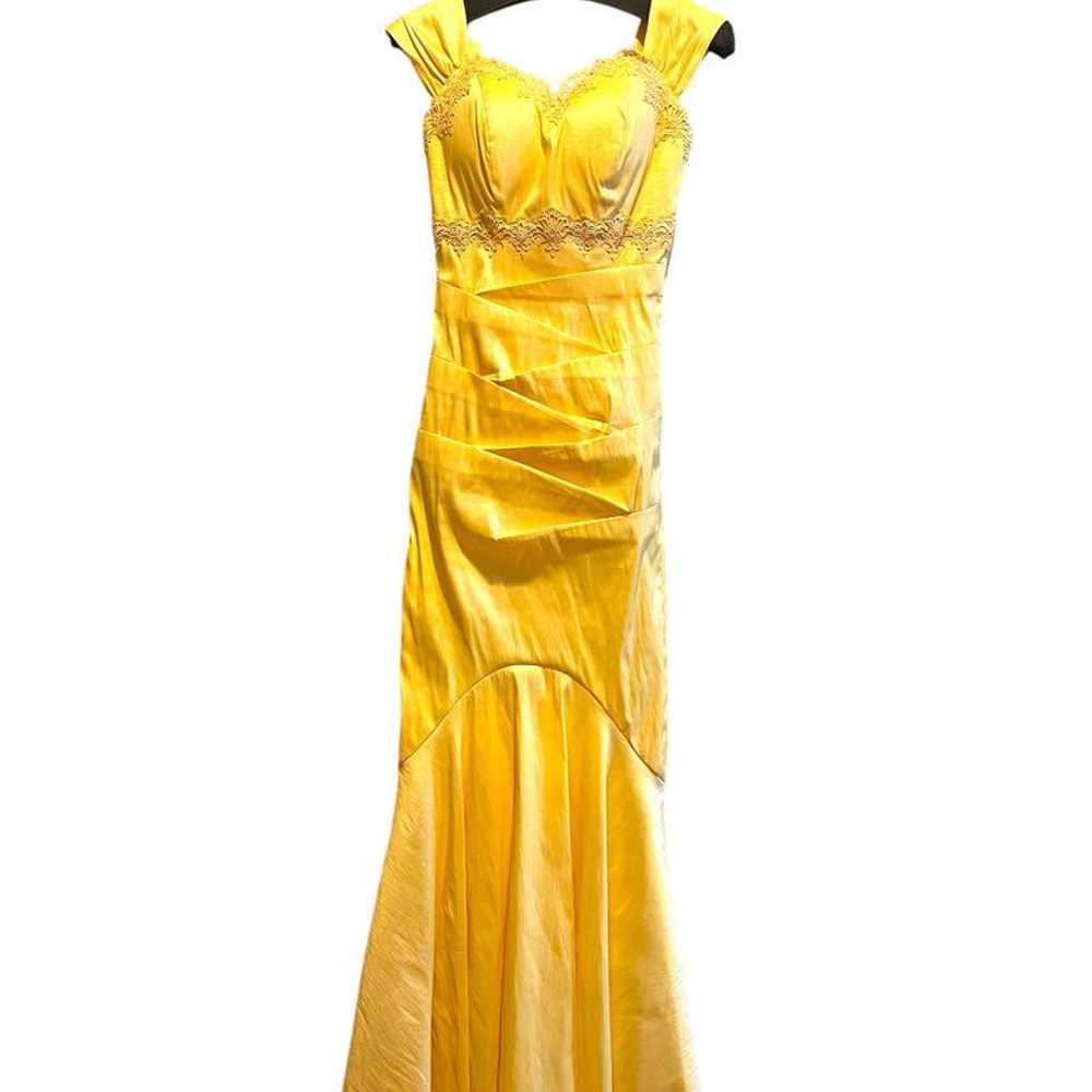 sugar Yellow Mermaid Dress (S) - image 10