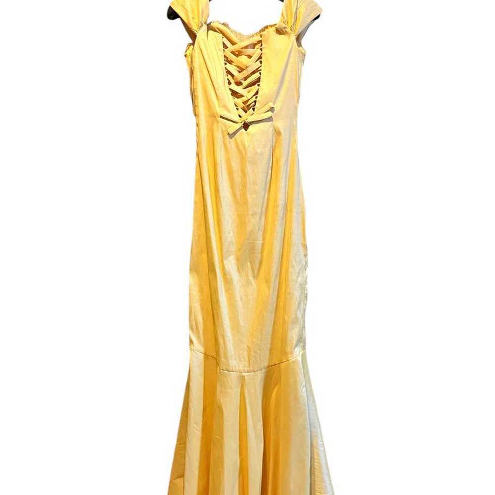 sugar Yellow Mermaid Dress (S) - image 11