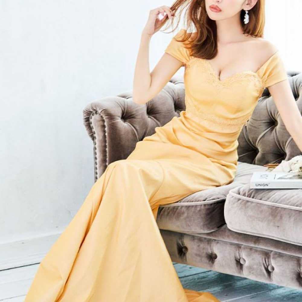 sugar Yellow Mermaid Dress (S) - image 2