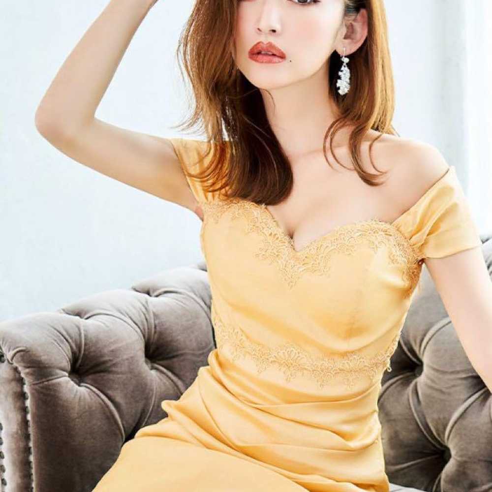 sugar Yellow Mermaid Dress (S) - image 4