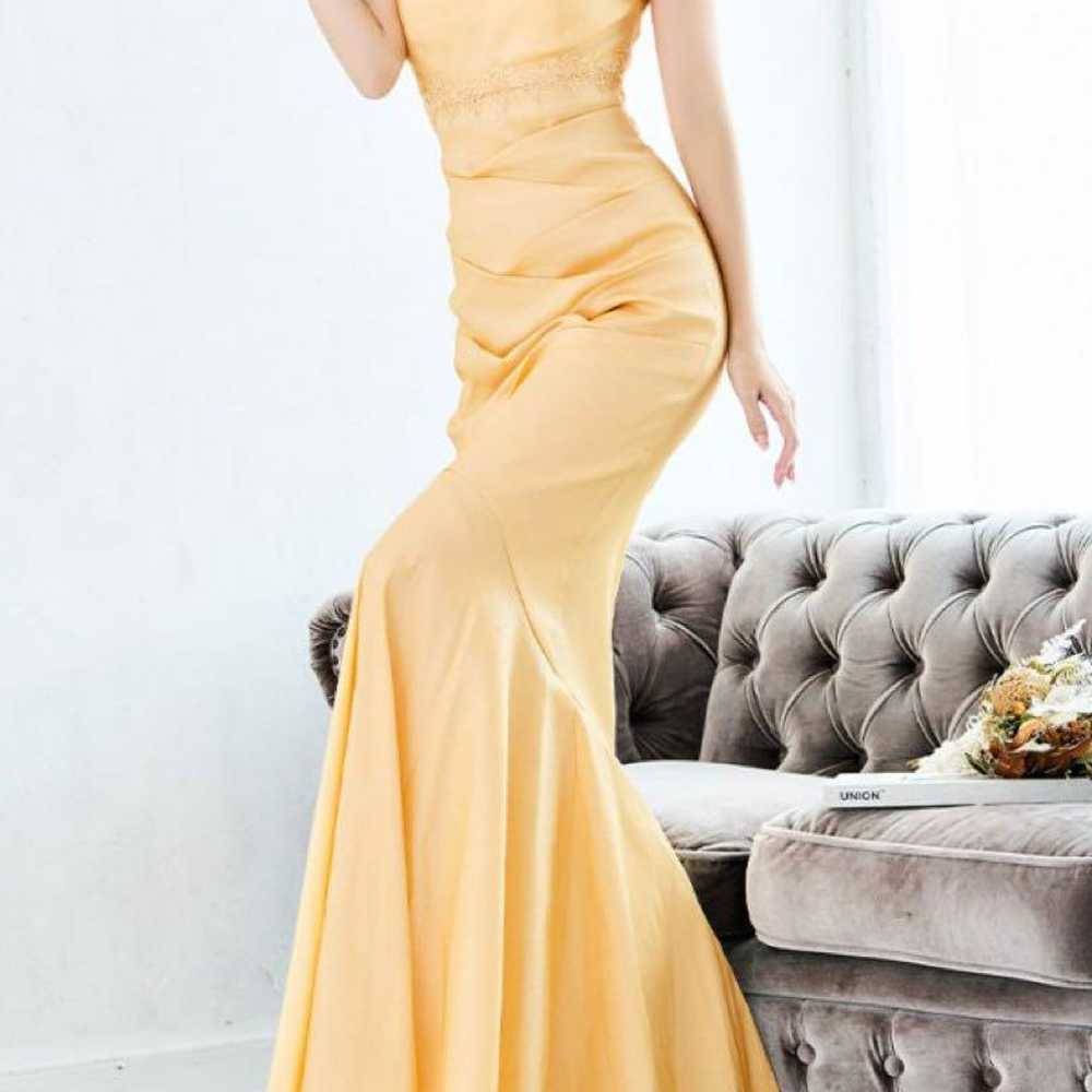 sugar Yellow Mermaid Dress (S) - image 8